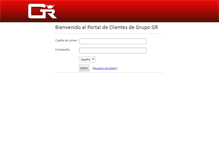 Tablet Screenshot of grupogr.merkanet.com
